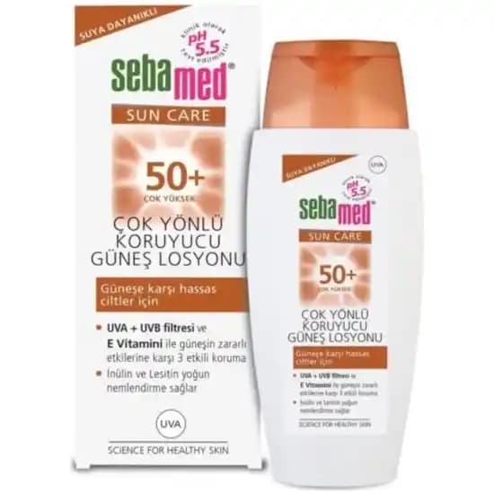 Sebamed SPF 50 Güneş Losyonu ile Cilt Koruma ve Güvenilirlik Sağlayan Günlük Kullanım Ürünü