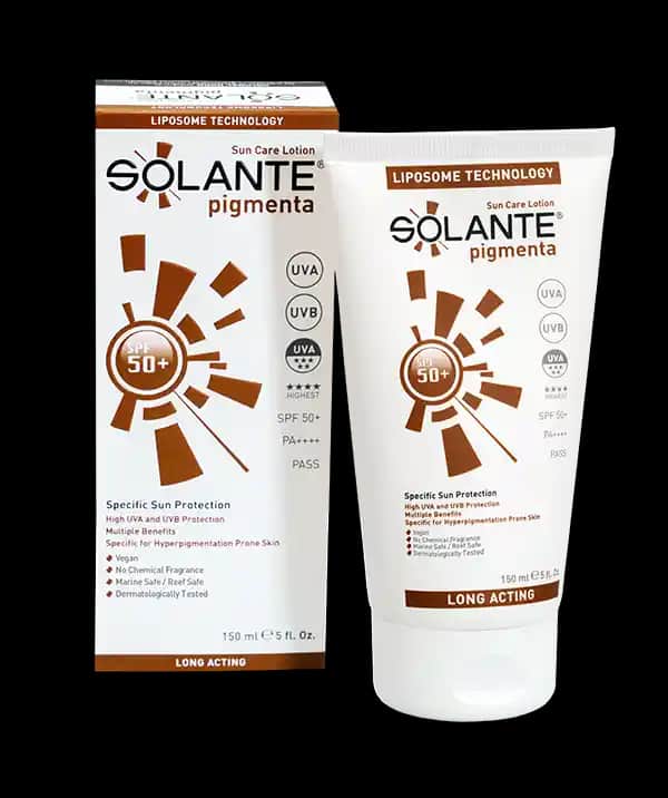 Solante Pigmenta Serisi Gelişmiş Koruma ve Cilt Sağlığı Destekleyici Özellikler