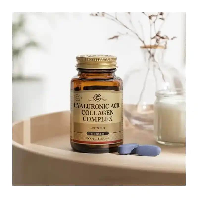 Solgar Hyaluronic Acid Kollajen Kompleksi 120 mg ile Cilt Sağlığını Destekleme Rehberi