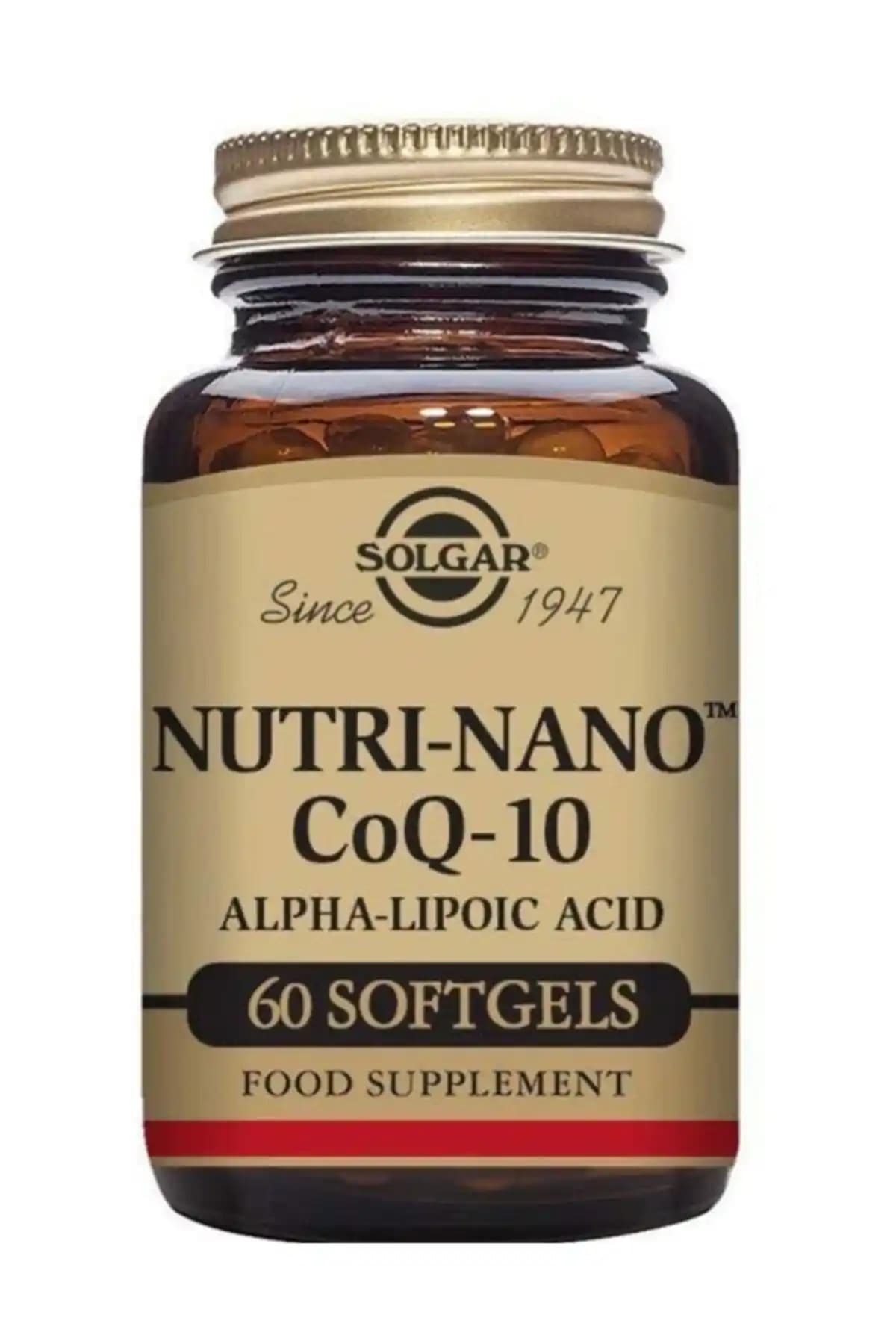 Solgar Nutri-Nano CoQ10 ve Alpha Lipoik Asit ile Kozmetik ve Kişisel Bakımda Yenilikçi Takviyeler