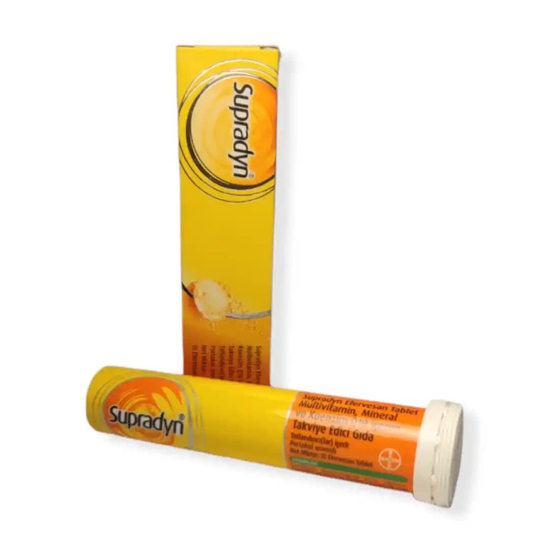 Supradyn 15 Efervesan Tablet: Enerji ve Bağışıklık Destekleyen Pratik Takviye Çözümü