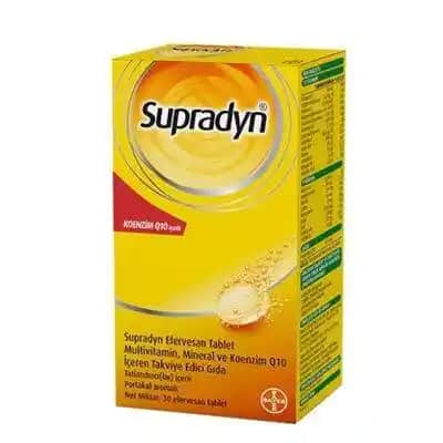 Supradyn 30 Efervesan Tablet ile Günlük Enerji ve Vitamin Takviyesi Nasıl Yapılır