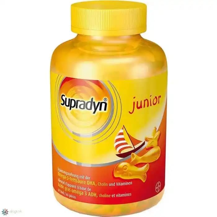 Supradyn Junior Çocuklar İçin Vitamin ve Mineral Takviyesi Güvenilir Gelişim Desteği