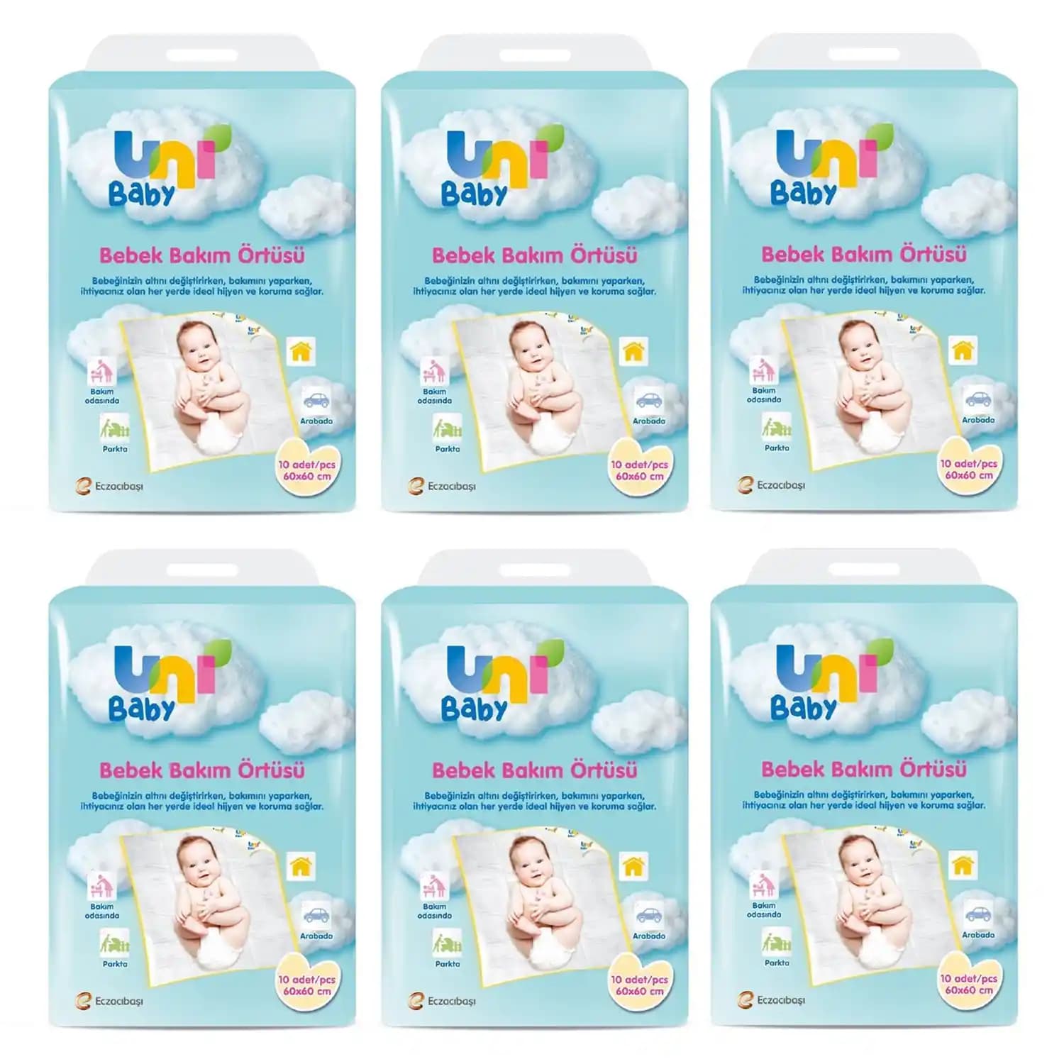 Uni Baby Bebek Bakım Örtüsü: Hijyenik ve Konforlu Bebek Bakım Çözümü