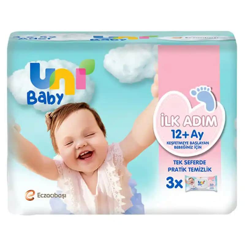 Uni Baby İlk Adım Islak Mendil: Bebek Bakımında Güvenli ve Doğal Temizlik Çözümü