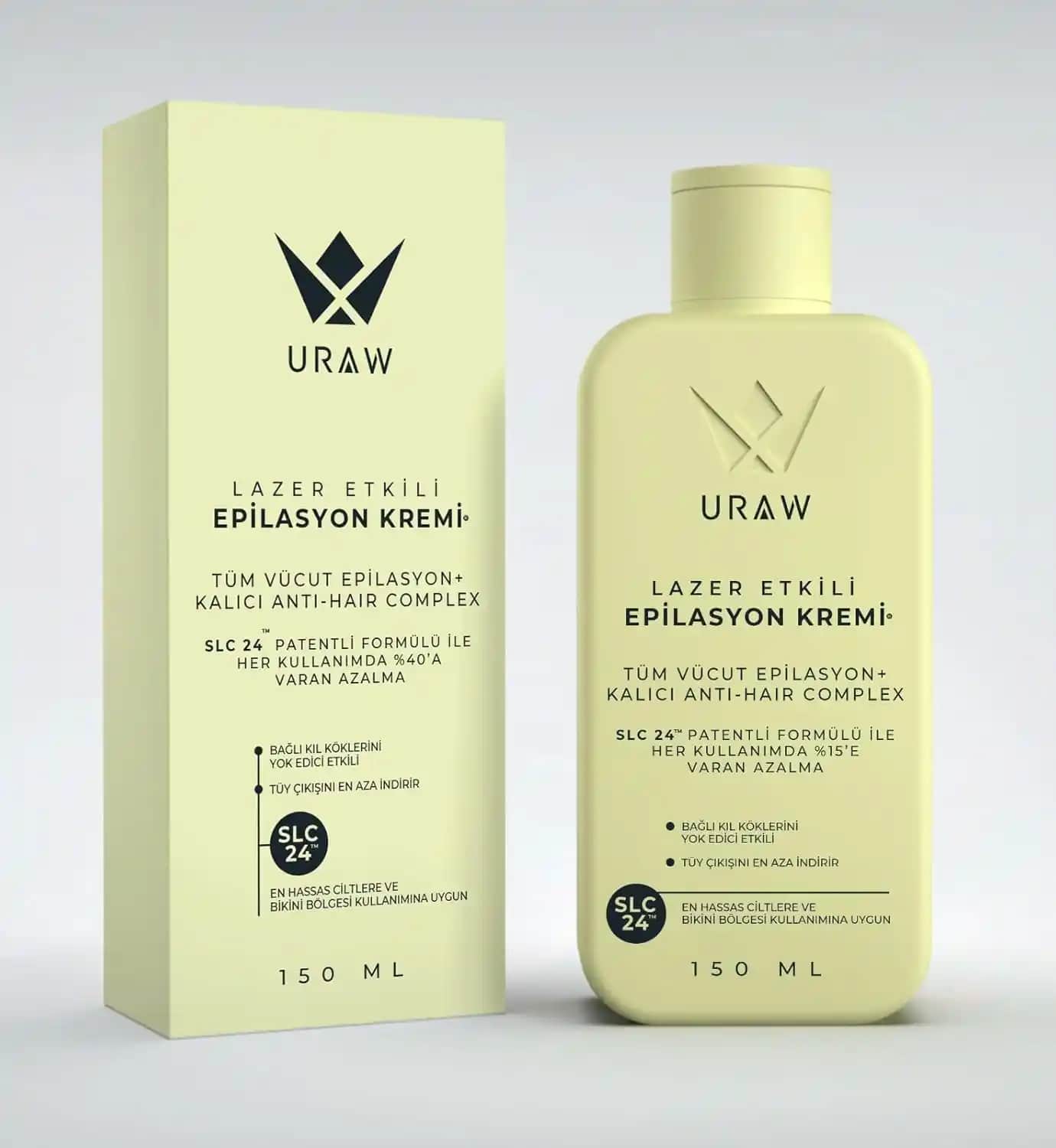 Uraw epilasyon kremi: Güvenli ve etkili pratik epilasyon çözümünüz