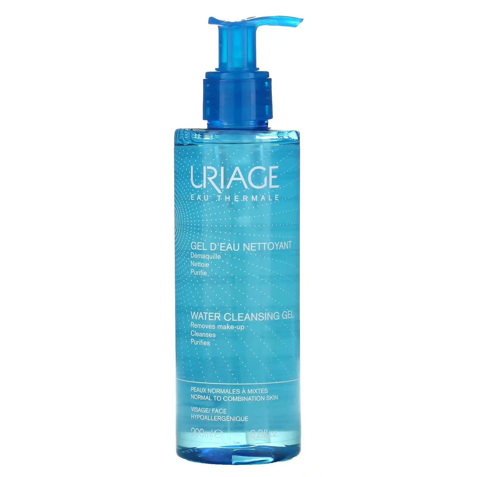 Uriage Water Cleansing Gel Hassas ve Kuru Ciltler İçin Nazik Temizlik Çözümü