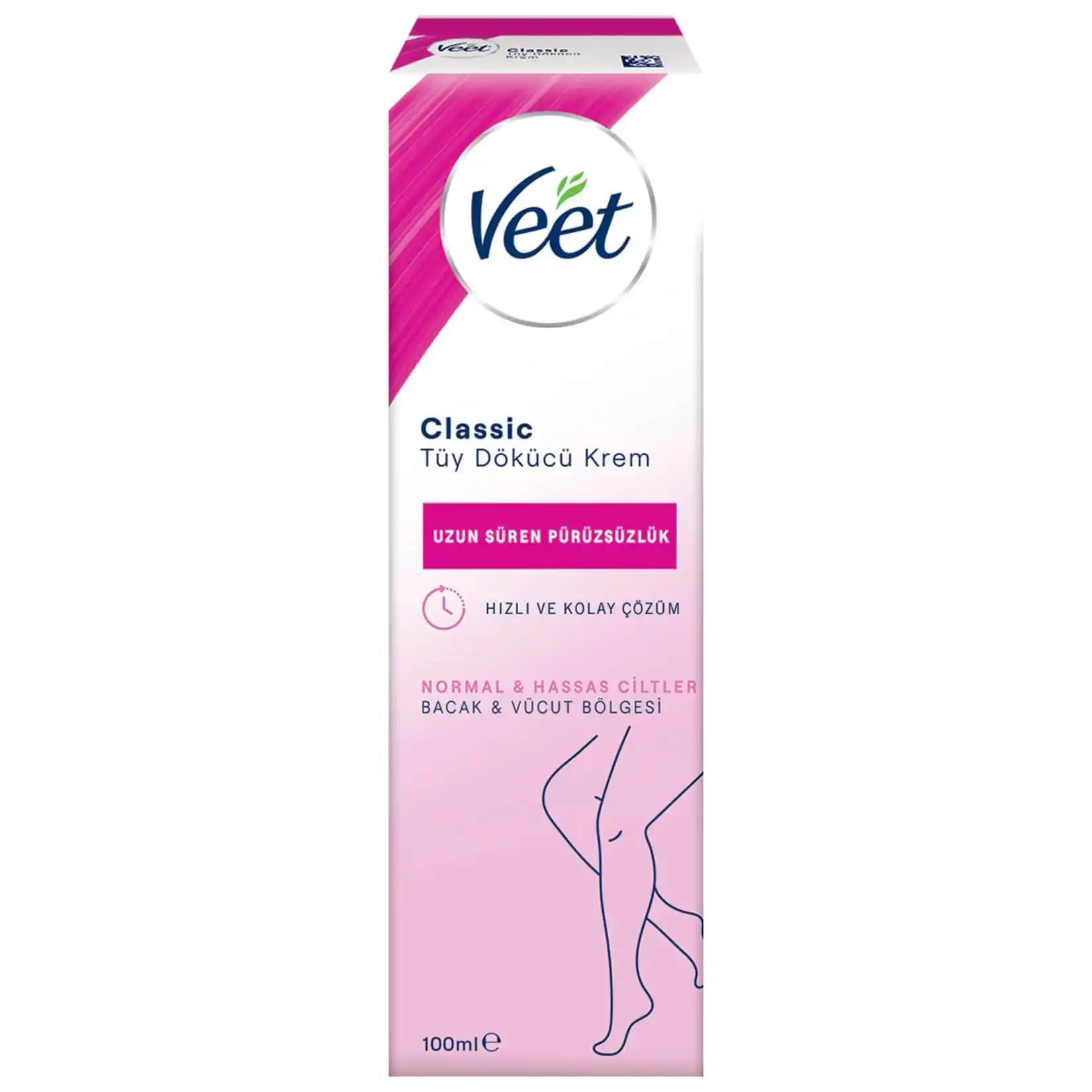 Veet Classic Tüy Dökücü Krem: Hızlı ve Güvenli Tüy Giderme Çözümü