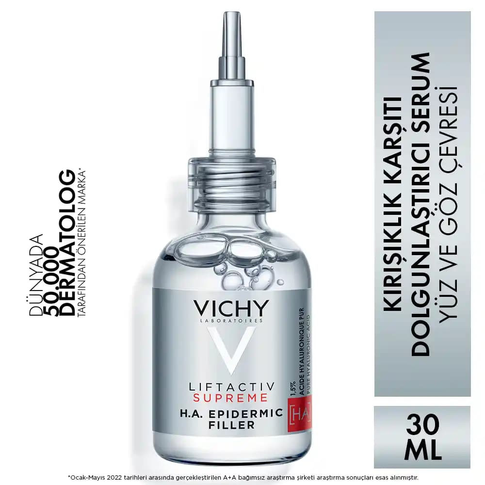 Vichy Dolgunlaştırıcı Serum: Ciltte Gençlik ve Dolgunluk Sağlayan Etkili Bakım Ürünü