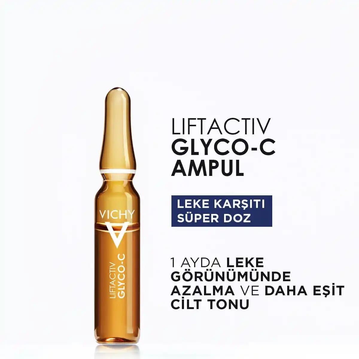 Vichy Liftactiv Glyco-C Leke Karşıtı Ampul Cilt Yenileme ve Parlaklık Sağlayan Formül