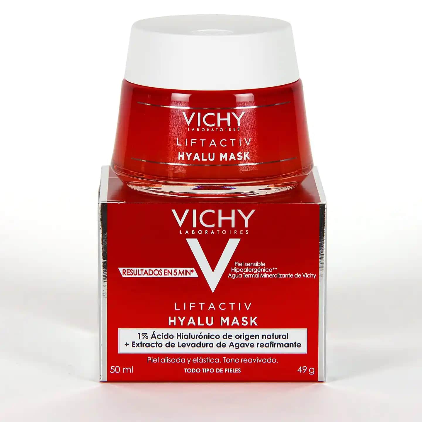Vichy Liftactiv Hyalu Mask ile Yoğun Nem ve Sıkılaşma Sağlayan Cilt Bakımı Ürünü