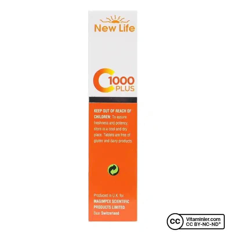 Yeni Hayat C 1000 Plus: Cilt Sağlığını Destekleyen Anti-Aging ve Yenileme Ürünü