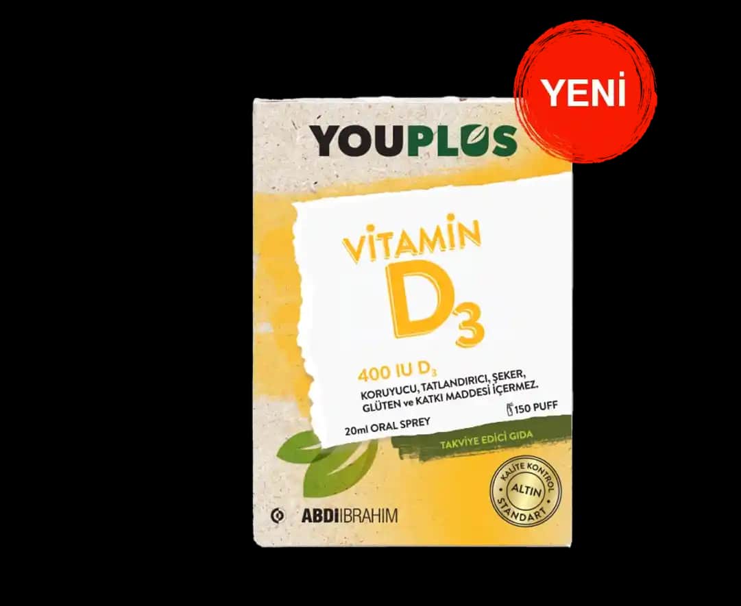 YouPlus D Vitamini ile Cilt Sağlığını Destekleyen Yeni Nesil Takviye Ürünü