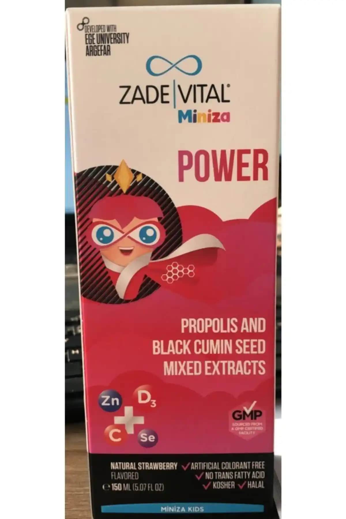 Zade Vital MiniZa Power: Cilt Sağlığını Destekleyen ve Enerji Artıran Takviye Ürünü