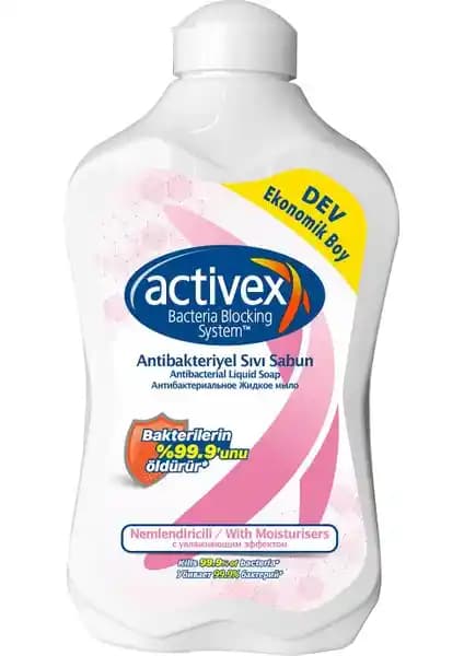 Activex Sıvı Sabun 1,5 L ile 12 Saatlik Bakteri Koruması ve Hızlı Temizlik Hissi