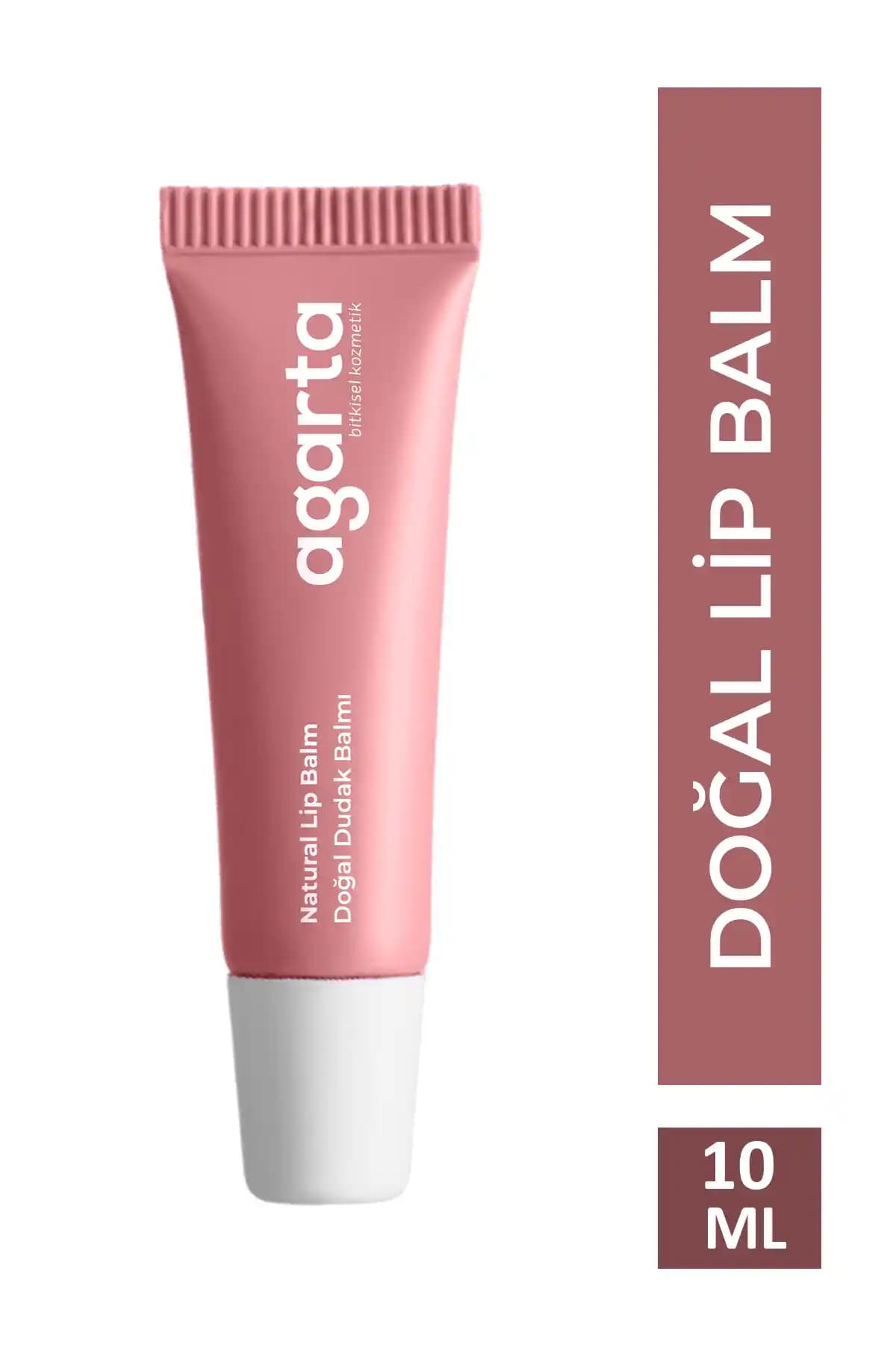Agarta Nemlendirici Parlatıcı Dudak Bakım 10 ml – Organik İçeriklerle Güvenli Dudak Bakımı