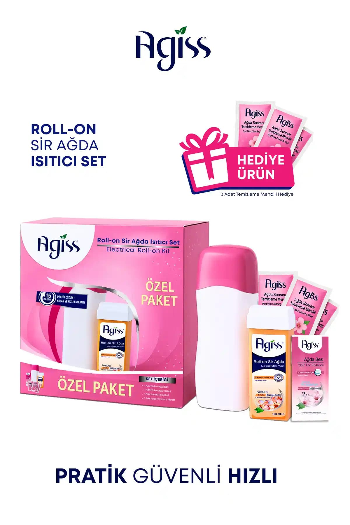 AGISS Roll-on Sir Ağda Set Kartuş Tasarımı, Güvenlik ve Kullanım Avantajları