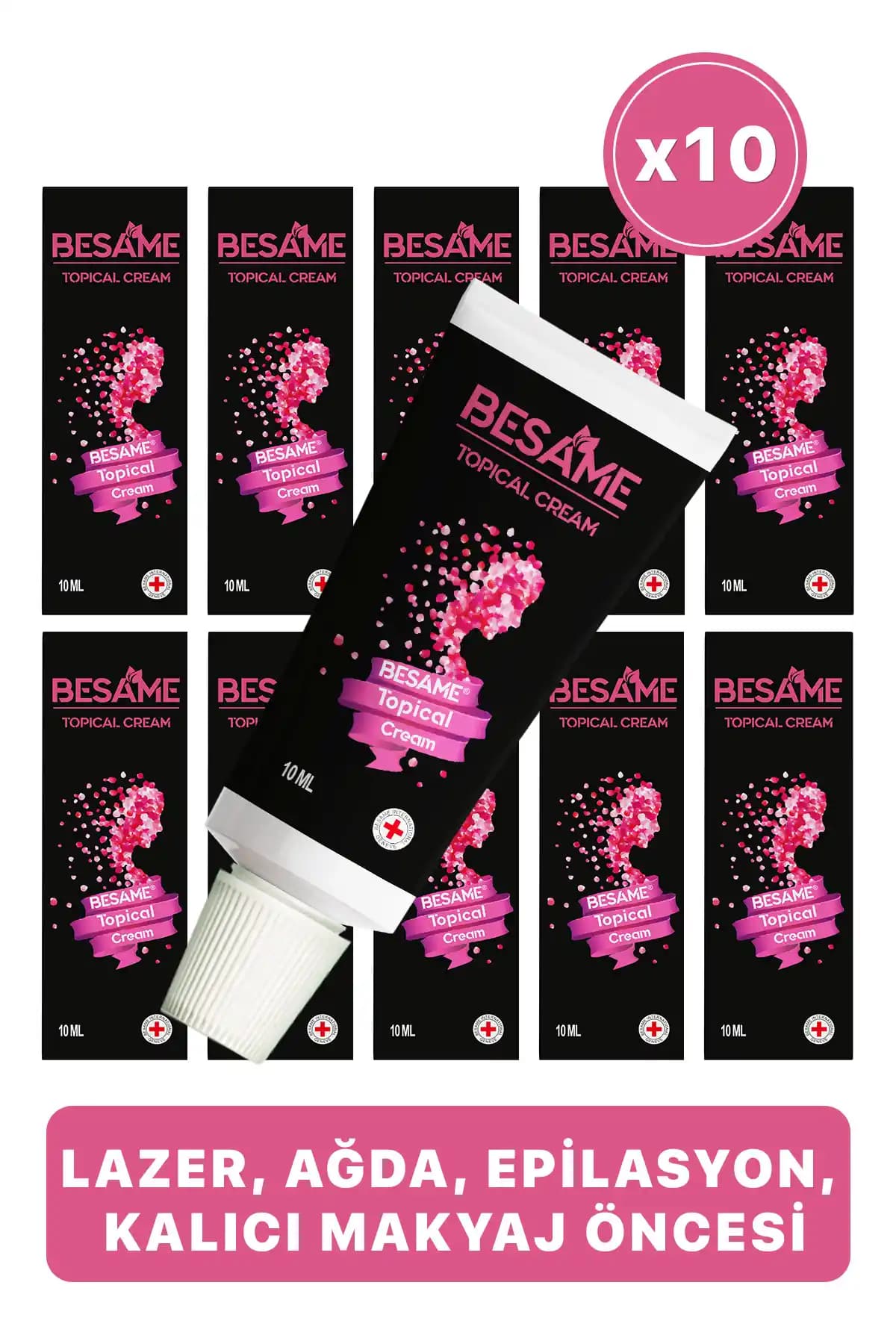 Besame Krem: Lazer Epilasyon ve Estetik İşlemler Öncesi Ağrı Yönetimi için Alkol İçermeyen