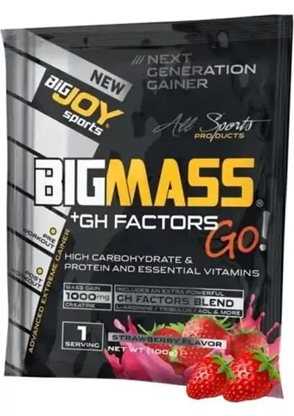 Bigjoy Sports Big Mass karbonhidrat tozu – Tek Adet Paket, Enerji ve Toparlanma Desteği