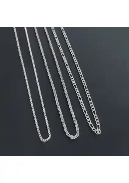 Burgu Küp Figaro 3'lü Kolye Set ile Triagle Ok Ucu Gümüş Erkek Kolye Karşılaştırması