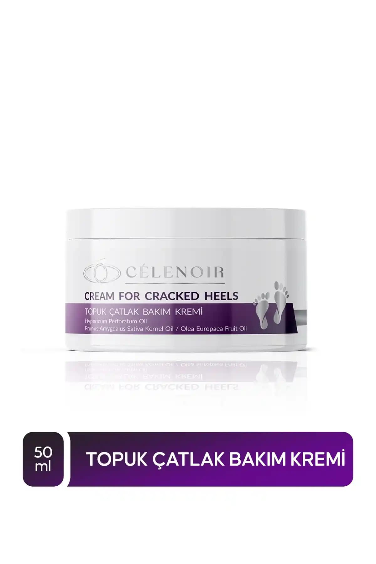 Celenoir Topuk Çatlak Kremi: Sarı Kantaron ve Badem Yağı ile Yoğun Onarıcı Bakım