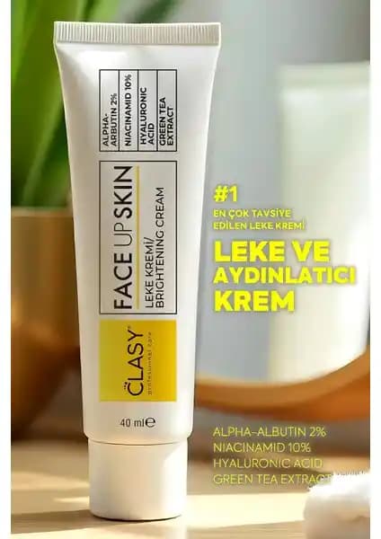 Clasy Care Face Up Skin Leke Kremi: Leke Azaltma, Ton Eşitleme ve Nemlendirme Özellikleri