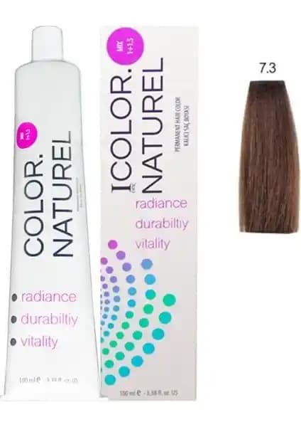 Color Naturel 7.3 Altın Kumral Saç Boyası: Kalıcı Renk ve Bakım Odaklı Profesyonel Formül