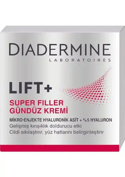 Diadermine Lift + Superfiller Gündüz Yüz Kremi: Dolgunluk ve Kırışıklık Karşıtı Bakım