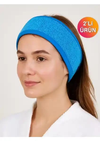 Ender Home CottonVerse Havlu Saç Bandı – %100 Pamuk, Süper Emici ve Ayarlanabilir