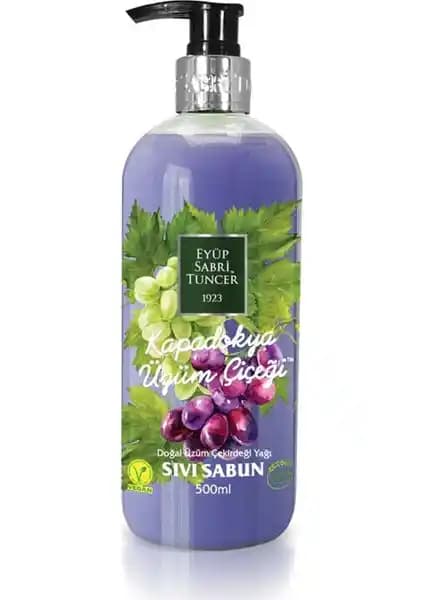 Eyüp Sabri Tuncer Kapadokya Üzüm Çiçeği Sıvı Sabunu – Doğal İçerik Sertifikası