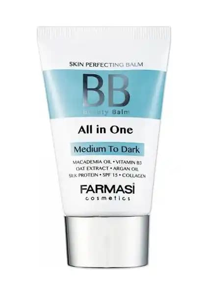 Farmasi BB All in One Krem Ortadan Koyuya Orta-Koyu: Nemlendirici, Kapatıcı ve SPF 15