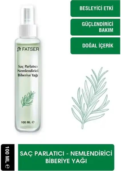 Fatser Biberiye Suyu Dökülmeye Karşı Etkili Saf Saç Toniği – Hızlı Uzama ve Köklere Destek