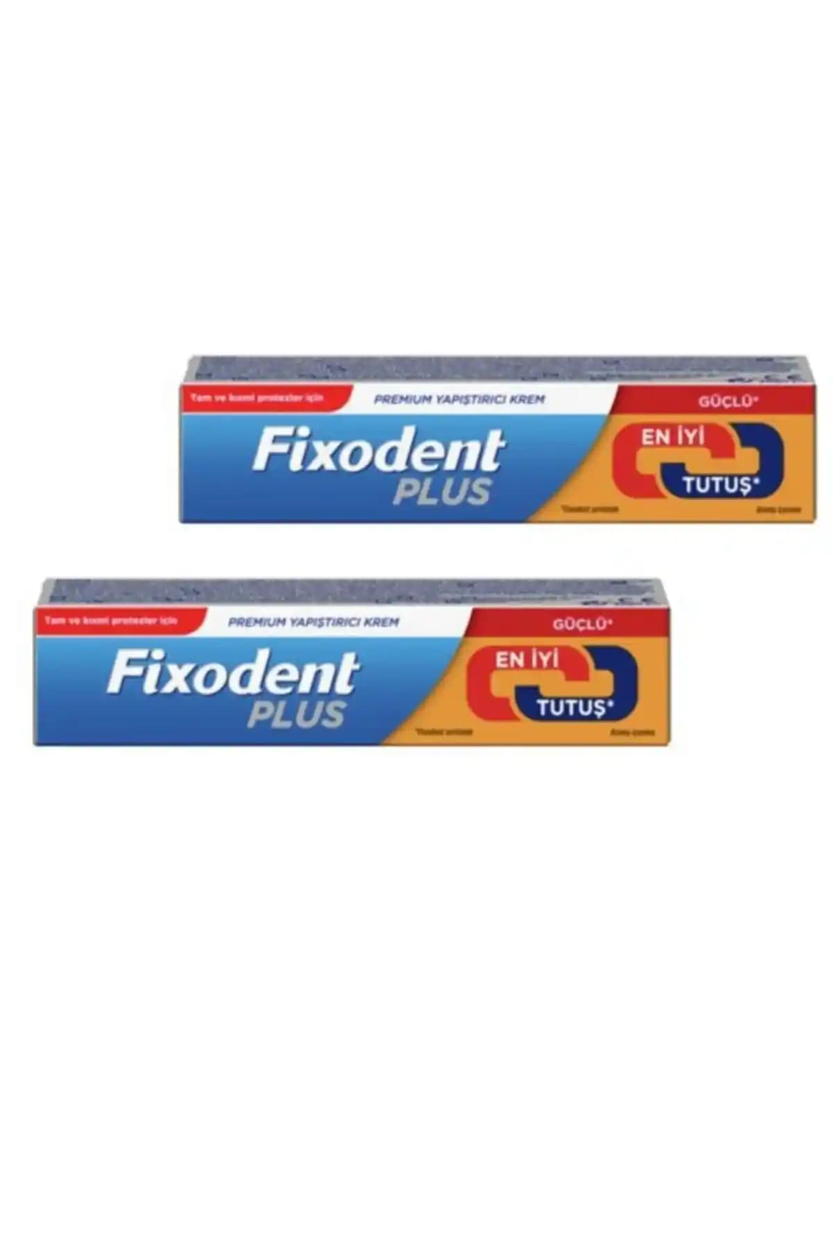 Fixodent Premium Best Hold 40 g × 2 Paket: Organik İçerikli Diş Protezi Yapıştırıcısı