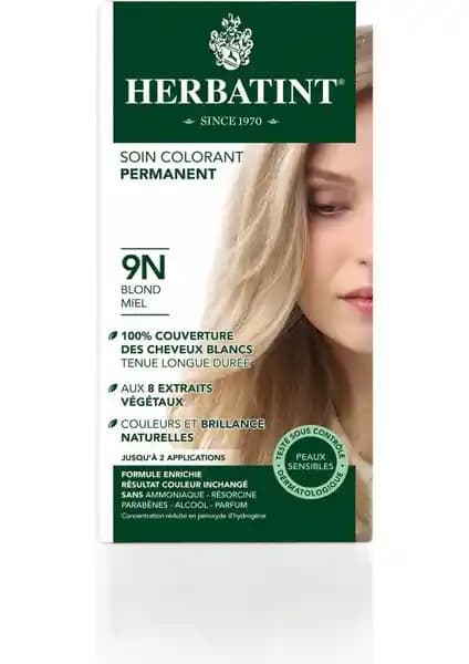 Herbatint Honey Blonde 9N Kalıcı Bitkisel Saç Boyası: Bal Sarısı Tonu ve Bakım Özellikleri