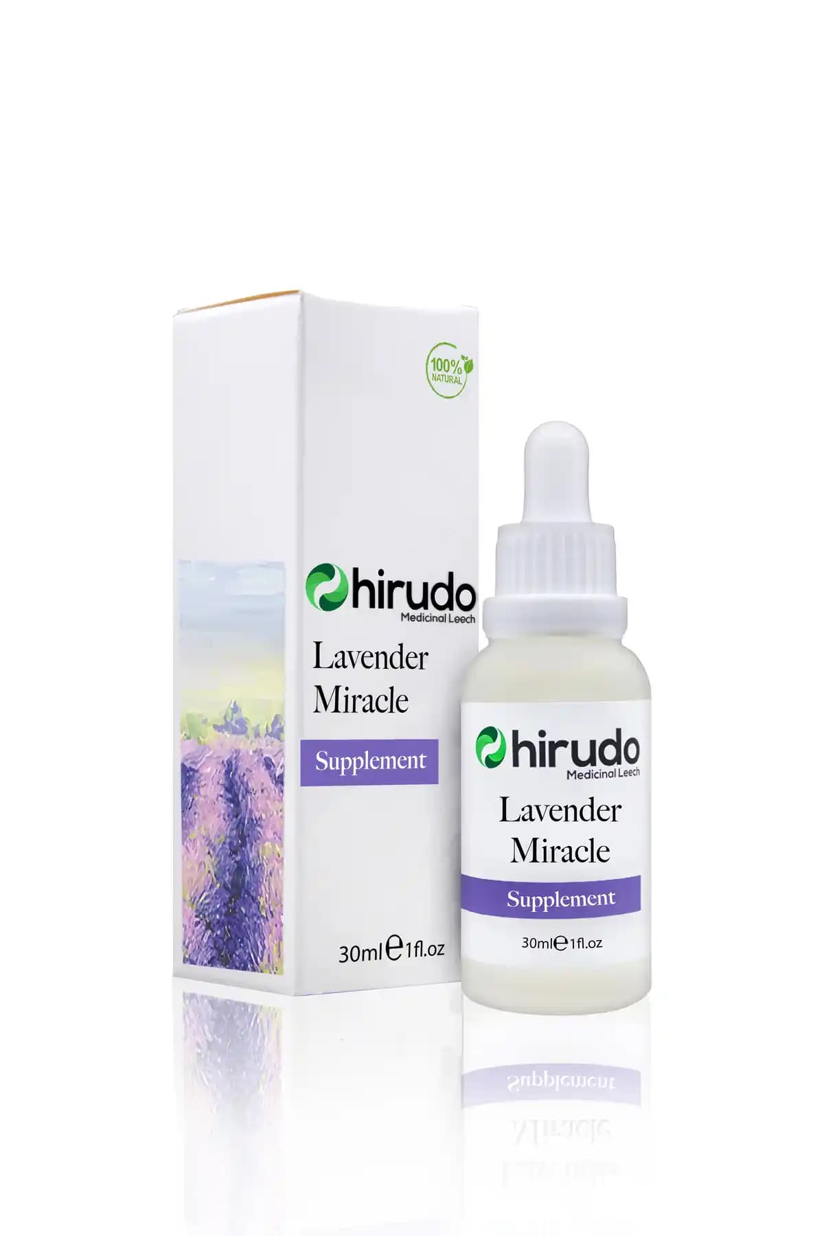 Hirudo Medicinal Leech Lavender Miracle: Bitkilerle Denge ve Destek Sunan Fermente Enzim Sülük