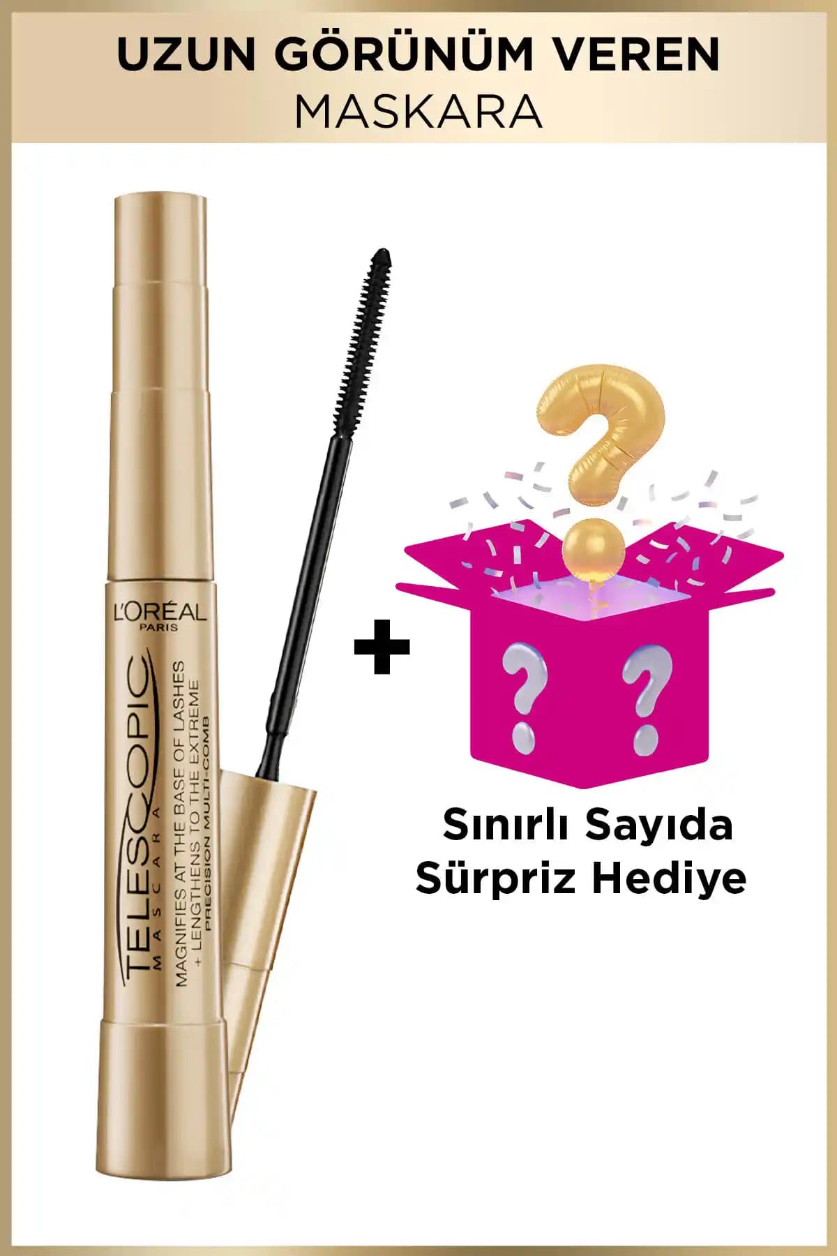 L'Oreal Paris Telescopic Gold Maskara: Uzatma, Kirpik Ayrışması ve Performans Analizi