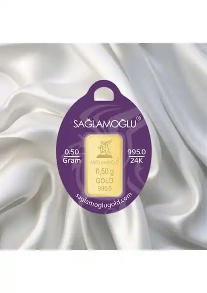 LEVA GOLD 0.50 gr 24 Ayar Sağlamoğlu Gram Altın: Küçük Ölçekli Yatırım ve Saklama Avantajı