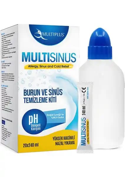 Multiplus ile nazal temizleme: tıkalı burun için güvenli çözüm, rahat nefes elde edin