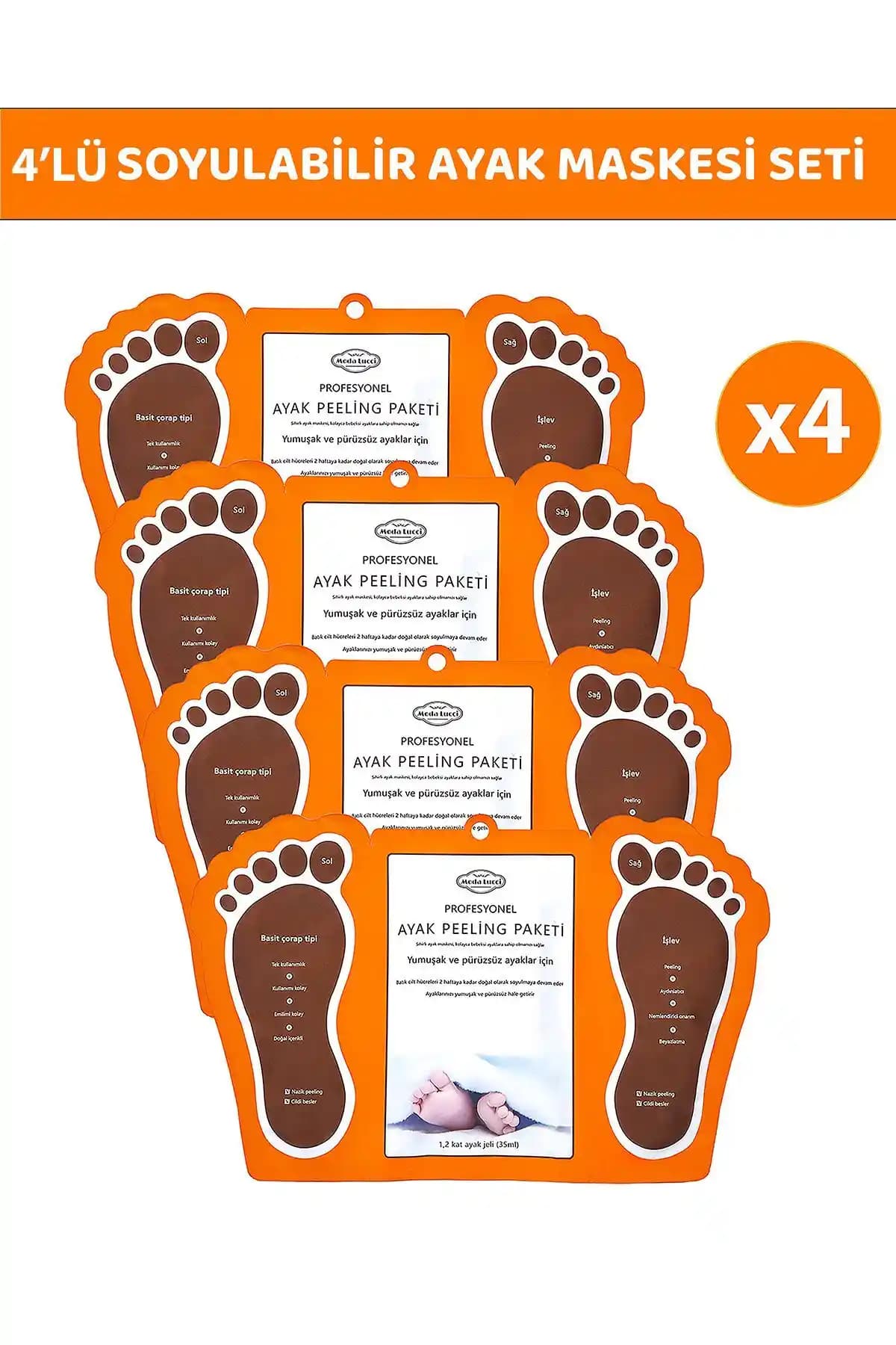 Nilu Moda 4’lü Ayak Peeling Maskesi: Özellikler, Kullanım Rehberi ve Güvenlik Uyarıları