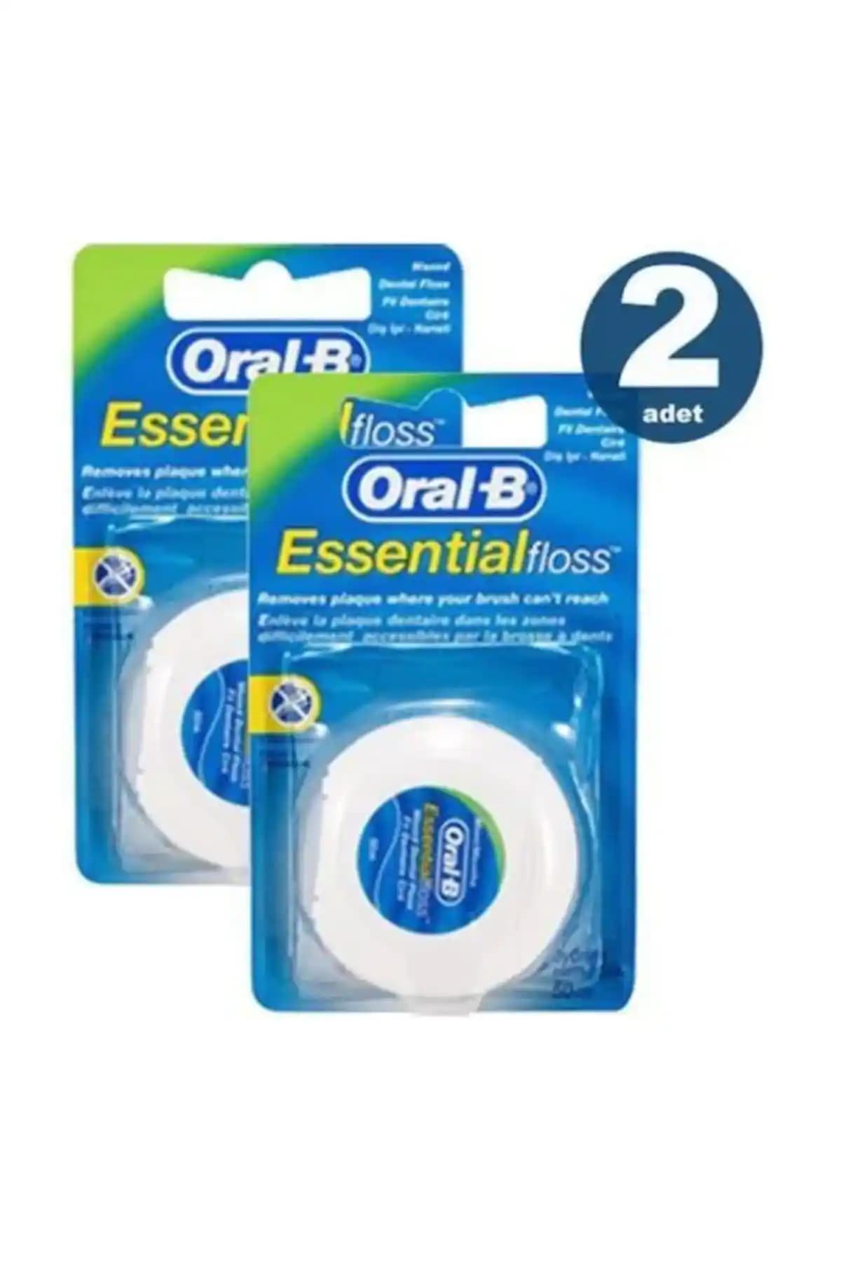 Oral-B Essential FlossNANELİ XL Kürdanlı Diş İpi: Naneli Ferahlık Bölgelerde Kolay Erişim