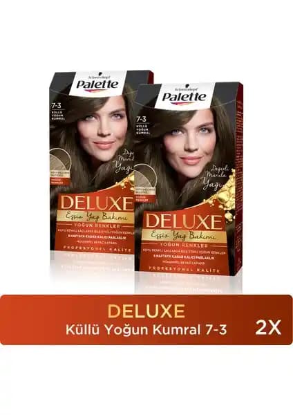 Palette Deluxe Saç Boyası 7-3 Küllü Kumral: Yoğun Renk, Uzun Süreli Parlaklık