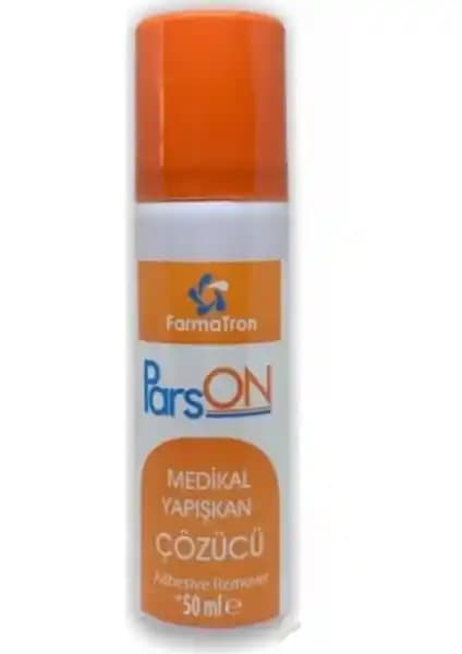 Parson Flaster Sökücü Sprey 50ML: Silikon Bazlı Travmasız Yapışkan Çıkarma Çözümü