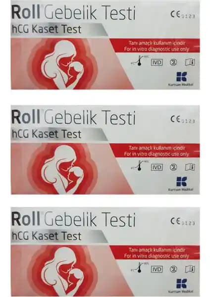 Roll Hamilelik Testi 3 Adet Paket: Çoklu Kullanım İçin Güvenilir Sonuç ve Değerlendirme