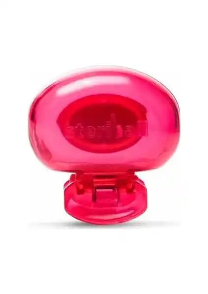 Steriball Hijyenik Diş Fırçası Koruma Kabı - Kırmızı ile Fırçanızı Temiz ve Zahmetsiz Koruyun