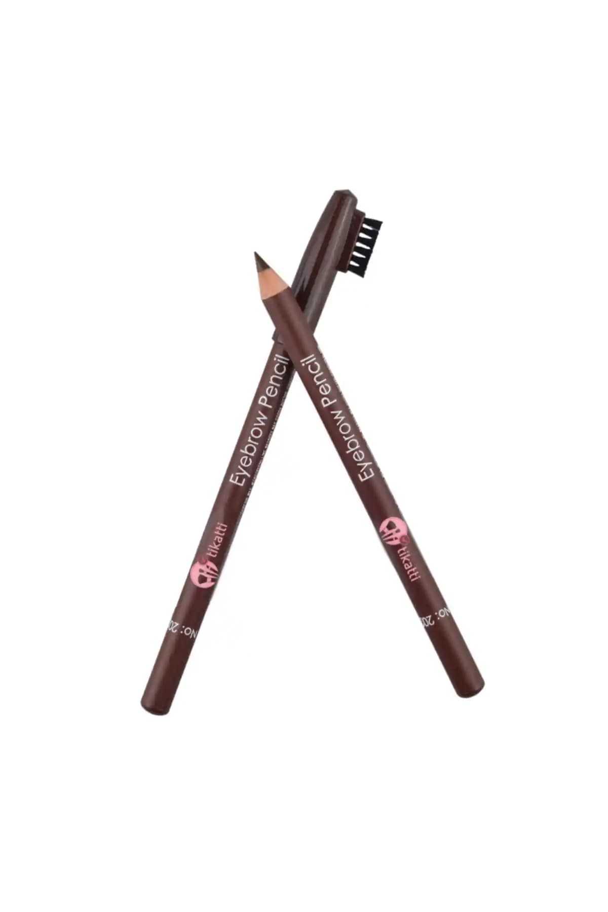 Tikatti Fırçalı Kaş Kalemi 202: İnce Çizgiler ve Doğal Görünüm İçin Tasarım Özellikleri