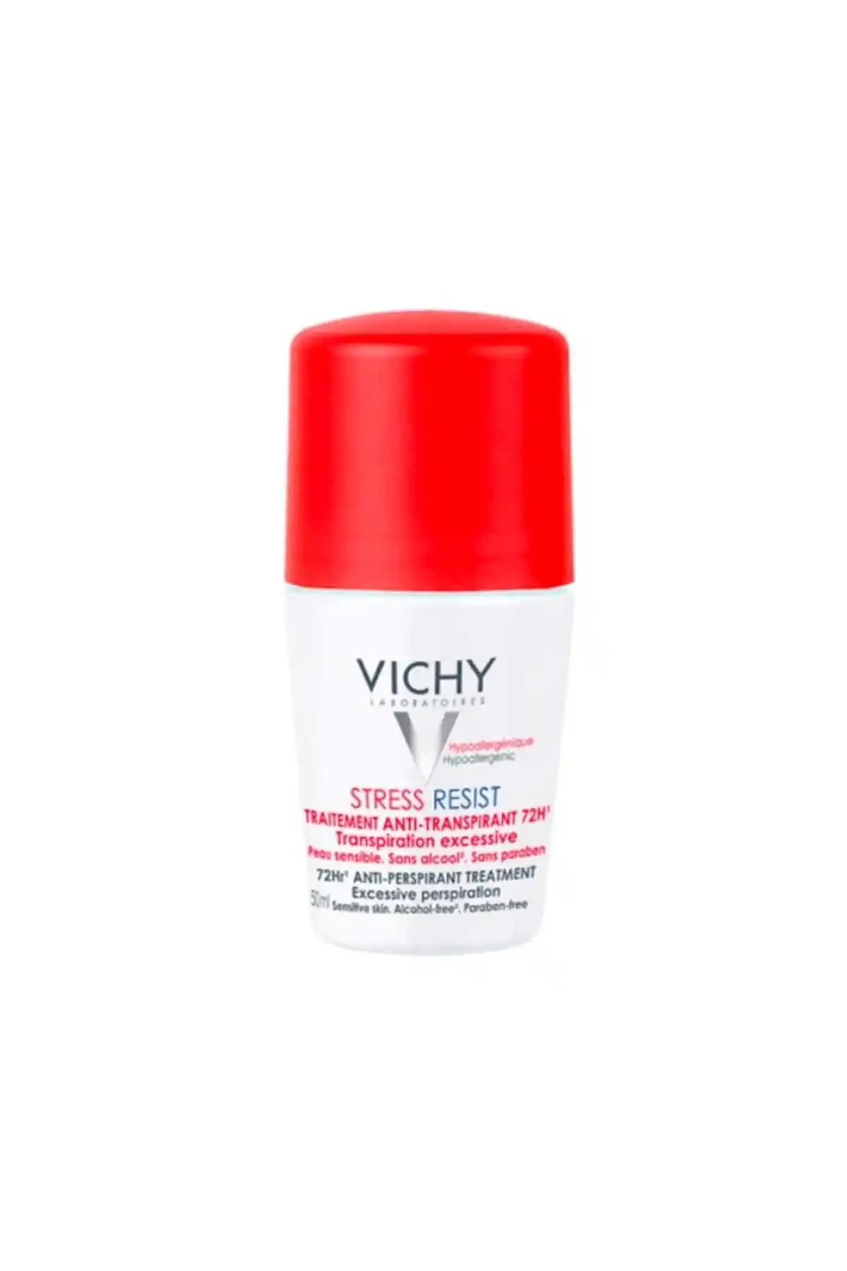 Vichy Stress Terleme Karşıtı Yoğun Kontrol Deodorantı - Hassas Cilt İçin, Rulo Uçlu 50 ml