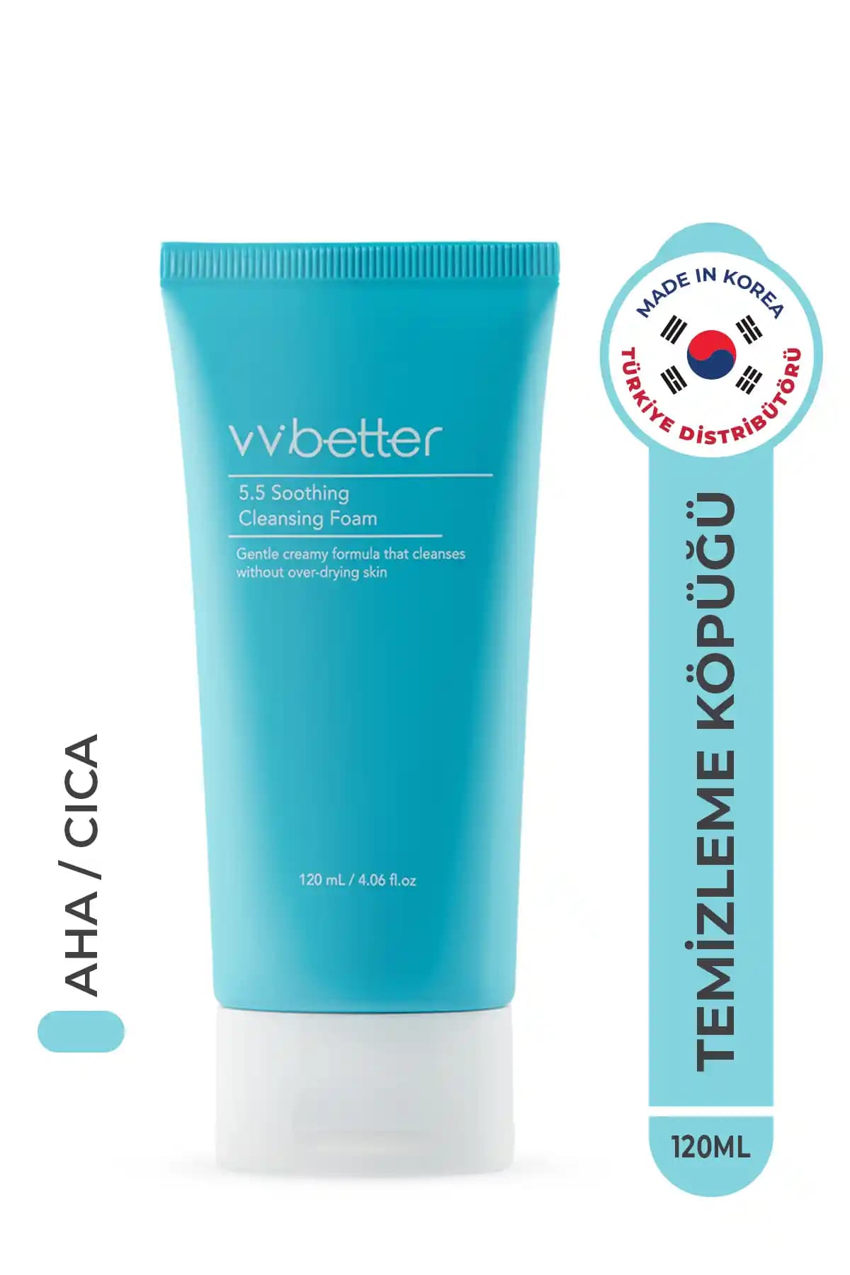 VVBETTER Cleansing Foam 5.5: Yatıştırıcı ve Onarıcı Özelliklere Sahip Yüz Temizleme Köpüğü