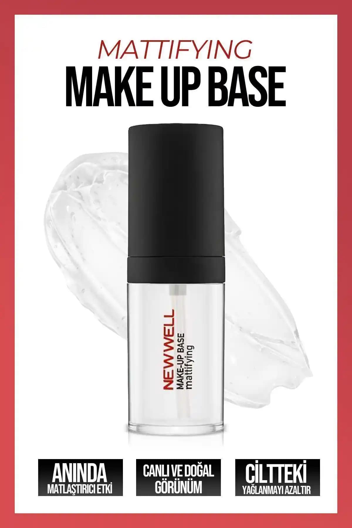 Well Mattifying Makyaj Bazı: Mat Bitiş, Gözenek Azaltma ve Gün Boyu Sabitleme