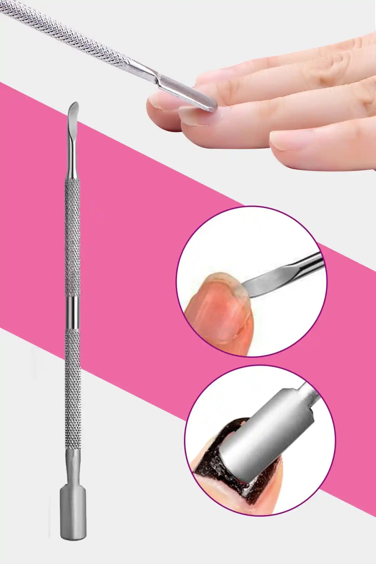 Xolo Kronk XL241D Paslanmaz Çelik Tırnak Batık Çıkarıcı ve Itici: Hijyen Odaklı Tasarım