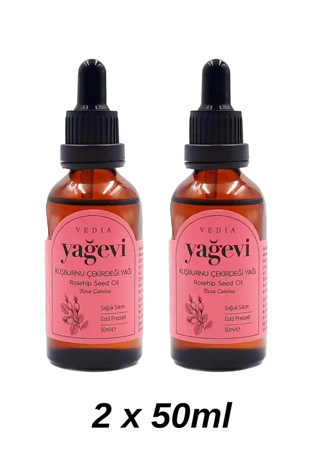 Yağaavi Kuşburnu Çekirdeği Yağı: %100 Saf Soğuk Sıkım, 50 ml ile Cilt ve Saç İçin Doğal Bakım